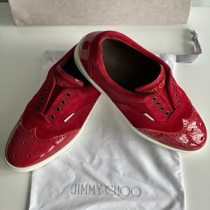 Jimmy Choo men’s shoes BRIAN SPT 153 Olympic Red